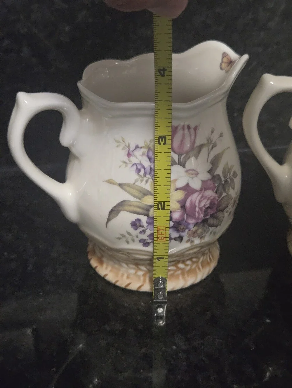 Vintage Cracker & Barrel Teapot Set Creamer and Sugar Bowl